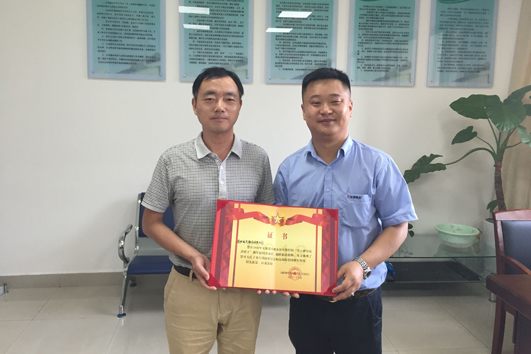 不忘初心，風(fēng)雨冶山展風(fēng)采—安邦電氣股份黨支部向抗洪官兵捐款(圖1)